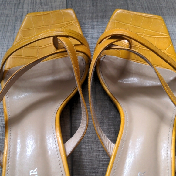 COPY - Jo Mercer block heel strappy leather sandals size 38 - Picture 6 of 7